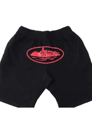 Corte Alcatraz Shorts Black/Red