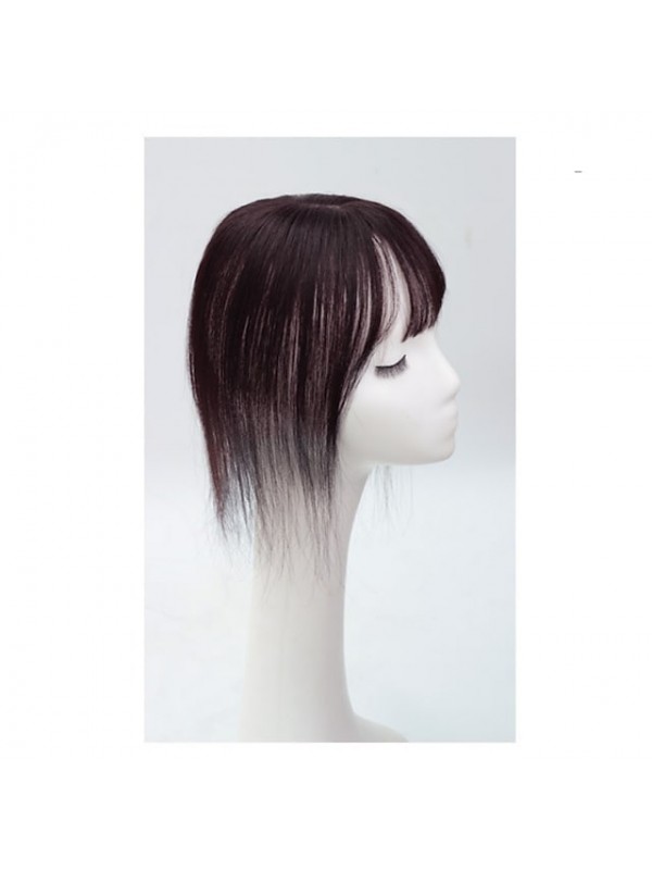 Women's Human Hair Toupees Straight Machine Made Soft / Party / Women Party / Evening / Daily Wear / Vacation #8662375