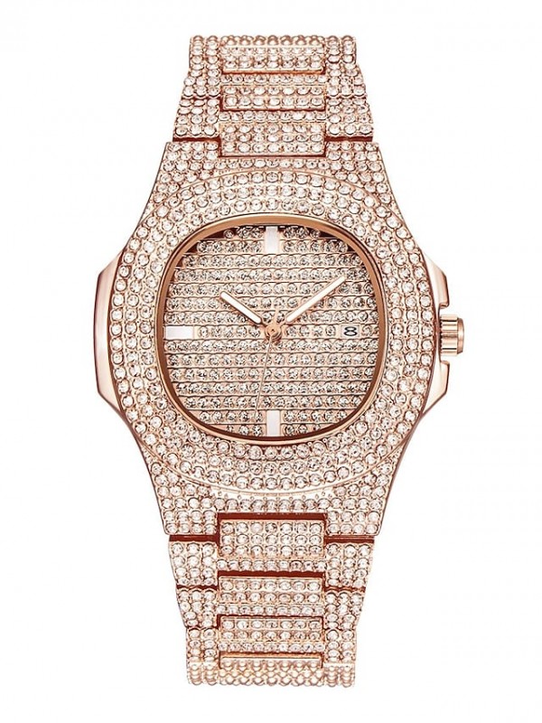 Watches Luxury Date Quartz Wrist Watches With Watch For Women Men Jewelryfor Men's Analog Quartz Luxury Calendar  Date #6929366