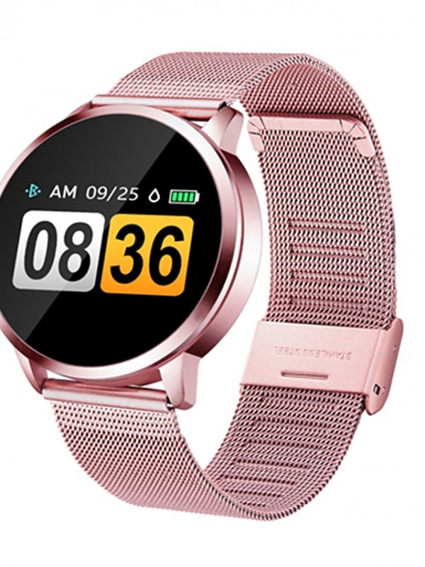 Q8 Smart Watch Smartwatch Fitness Running Watch Smart Wristbands Fitness Band Bluetooth Pedometer Call Reminder Activity Tracker Sleep Tracker Sedentary Reminder Compatible with Android iOS IP 67 #8056681