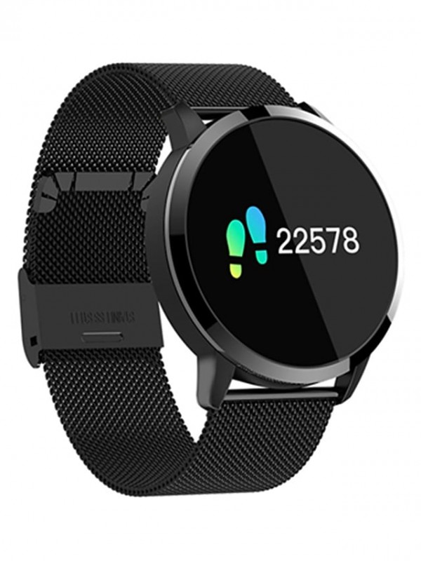 Q8 Smart Watch Smartwatch Fitness Running Watch Smart Wristbands Fitness Band Bluetooth Pedometer Call Reminder Activity Tracker Sleep Tracker Sedentary Reminder Compatible with Android iOS IP 67 #8056681