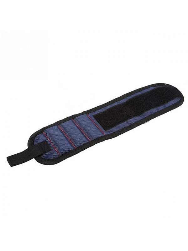 Magnetic Wristband 6pcs Strong Magnets Portable Bag Electrician Tool Bag Screws Drill Holder Repair Tool Belt  Bolts Tool Bag Drill Bits Tool Kit Magnetic Tool Pocket Tool #8209314