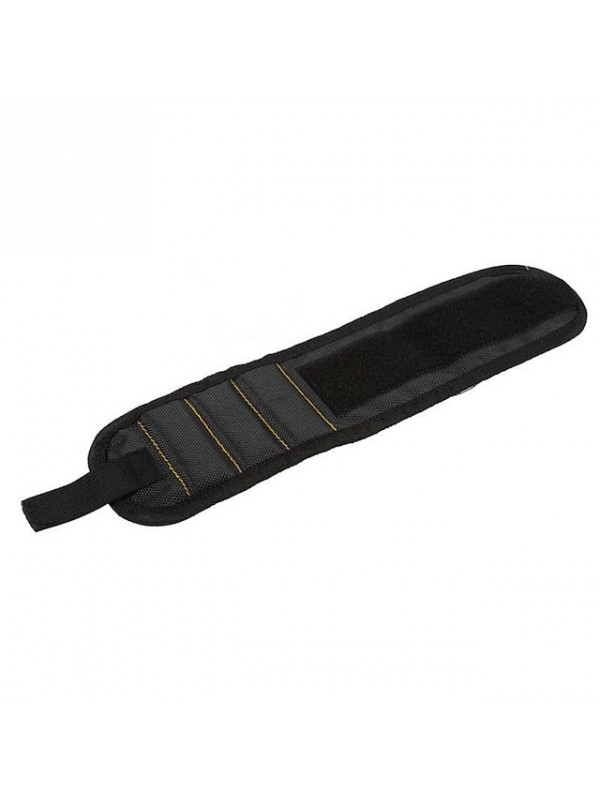 Magnetic Wristband 6pcs Strong Magnets Portable Bag Electrician Tool Bag Screws Drill Holder Repair Tool Belt  Bolts Tool Bag Drill Bits Tool Kit Magnetic Tool Pocket Tool #8209314