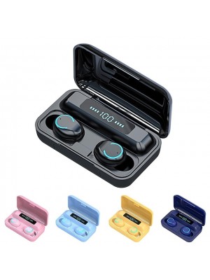 F9-9 Wireless Earbuds TWS Headphones True Wireless Bluetooth5.0 Stereo with Volume Control with Charging Box Mobile Power for Smartphones Smart Touch Control for Mobile Phone Christmas Gift #8265311