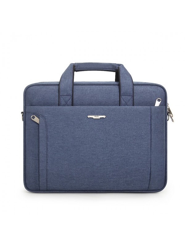 Laptop Briefcases 15.6" 16" inch Compatible with Macbook Air Pro, HP, Dell, Lenovo, Asus, Acer, Chromebook Notebook Expandable Bag Waterpoof Shock Proof Oxford Fabric Solid Color for Travel #8971718