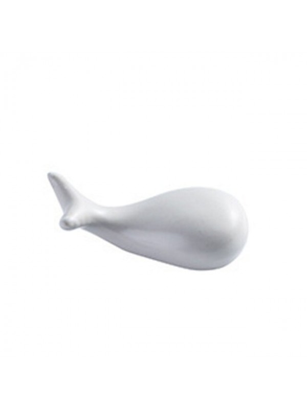 Creative Chopstick Holder Little Whale Chopsticks Holder Chopstick Holder Ceramic Household Holder Holder Chopsticks Pillow Cute Decoration Chopsticks Drag #8802144