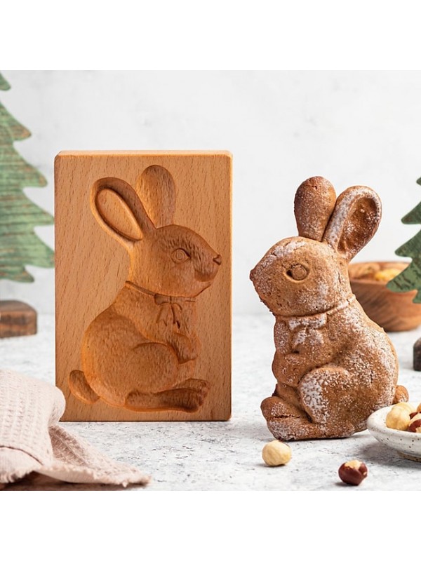 Cookie Mold Cracker Mold Wooden Carving Mold Gingerbread Cookie Mold #8801214