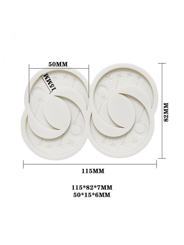 Ramadan 4 Even Middle Eastern Collection Fondant Silicone Mould Eid Arabic Chocolate Cake Decoration Mould #8997447