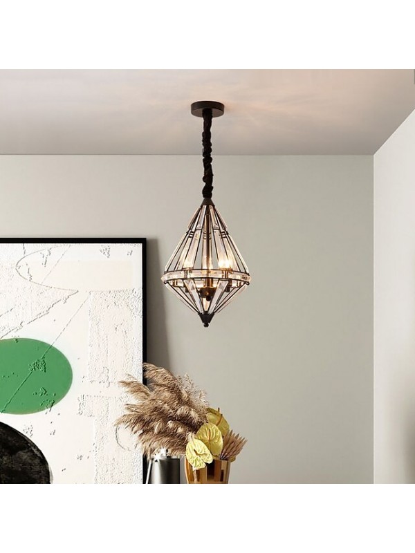 32 cm Pendant Light LED Unique Design Chandelier Metal Geometrical Painted Finishes Contemporary Vintage 220-240V #8932340