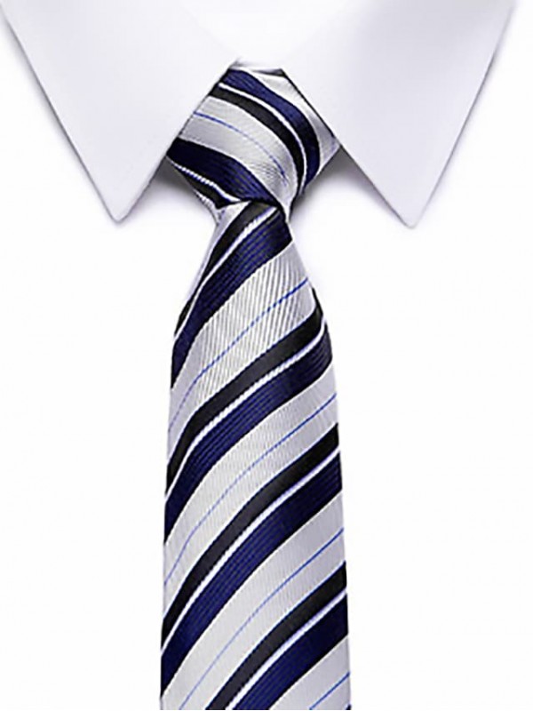 Men's Basic Necktie - Striped #8411169