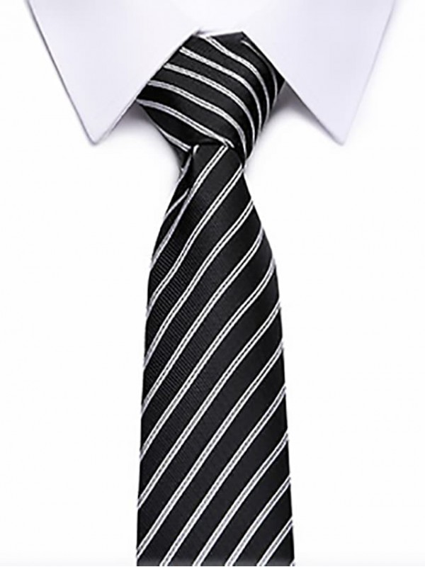 Men's Basic Necktie - Striped #8411169
