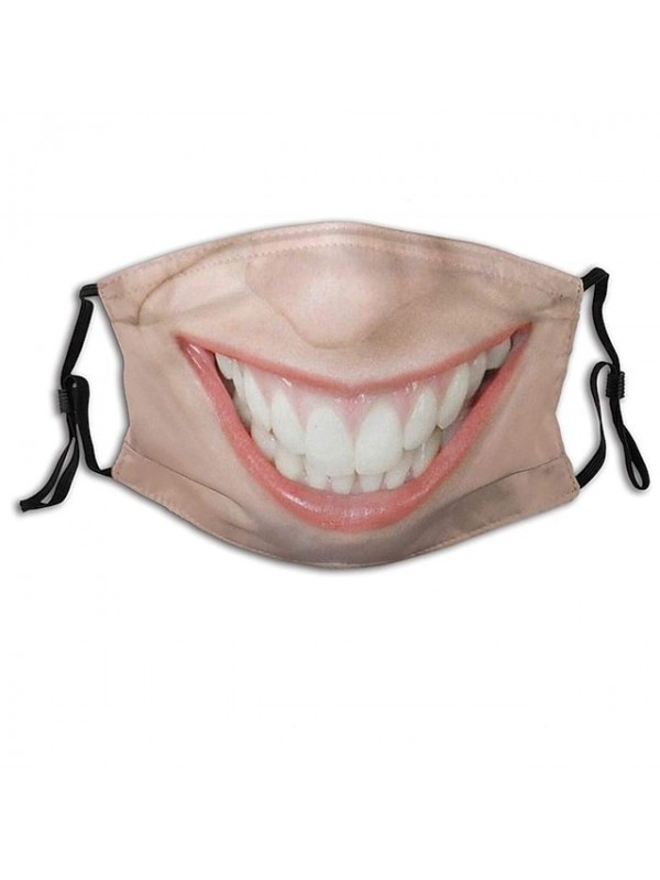 Men's Face cover Cotton Streetwear Home Adults Mouth Mask Reusable Anti Dust Mask Washable Mouth Protector 3D Print #8657753