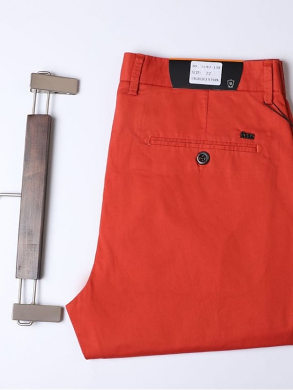 Men's Casual Chino Dress Pants Straight Pants Classic Pocket Full Length Pants Business Casual Micro-elastic Solid Color Cotton Comfort Outdoor Mid Waist ArmyGreen Green Blue Black Gray 32 33 34 36 38 #8843701