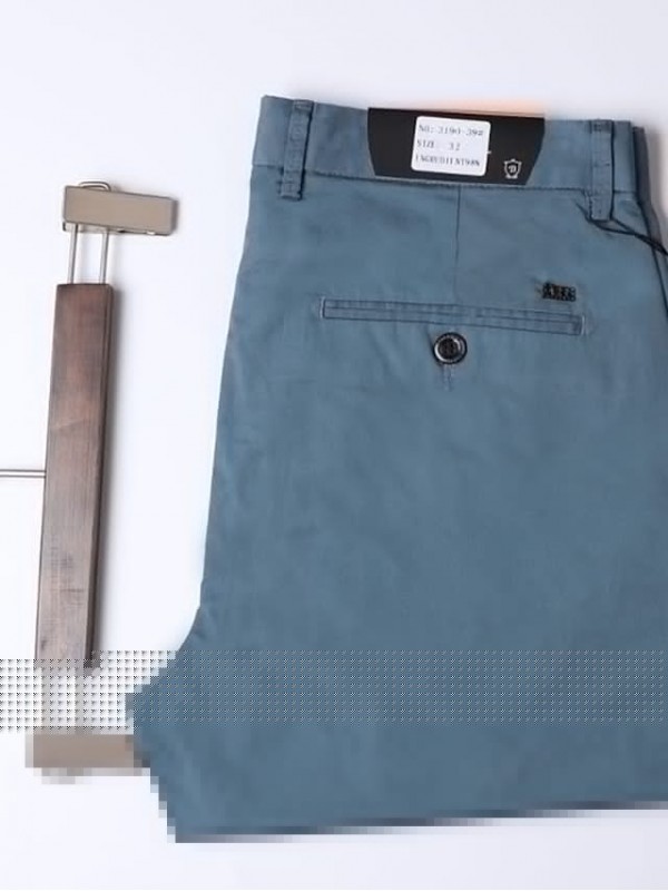 Men's Casual Chino Dress Pants Straight Pants Classic Pocket Full Length Pants Business Casual Micro-elastic Solid Color Cotton Comfort Outdoor Mid Waist ArmyGreen Green Blue Black Gray 32 33 34 36 38 #8843701