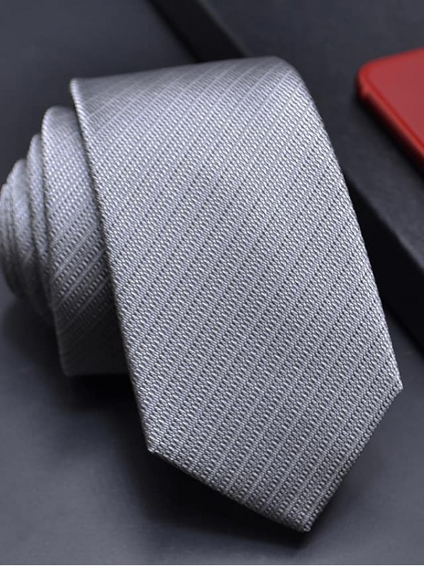 Men's Party Necktie - Print / Solid Colored Stylish #8746254