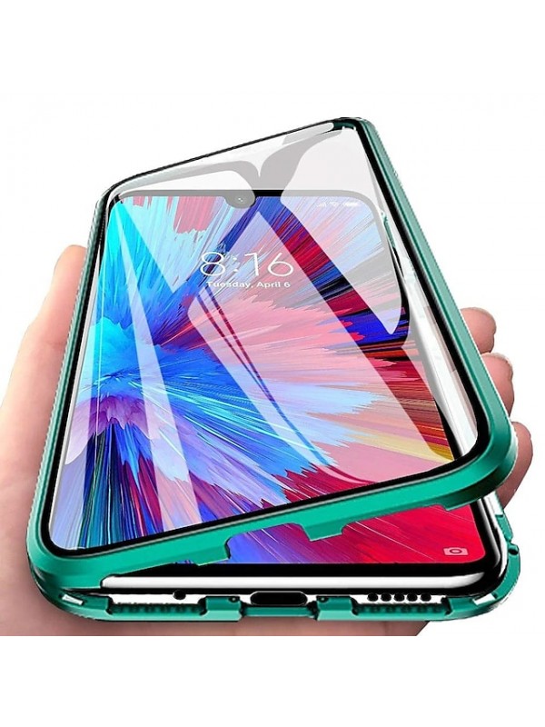 360 Protection Double sided Glass Metal Magnet Adsorption Protective Case for Samsung Galaxy S21 S20 Ultra Plus A72 A52 A42 A32 Note 20 Ultra #8177751
