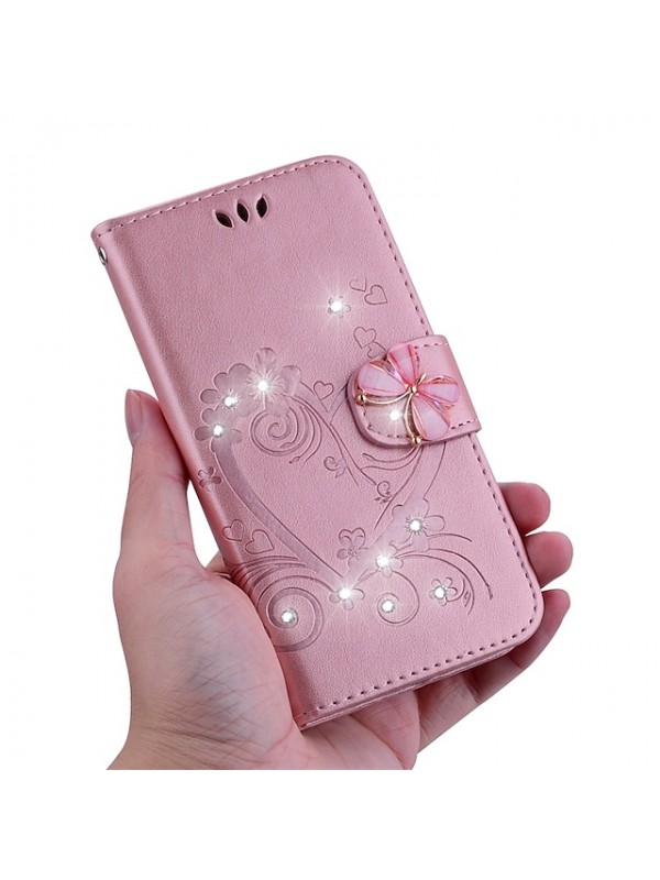 Phone Case For Samsung Galaxy Full Body Case S20 S20 Plus S20 ultra S20 FE 5G S9 Galaxy A91 / M80S S10 + M30 Galaxy Note 10 Galaxy A81 / M60S Wallet Card Holder Shockproof Solid Colored PU Leather #8817561