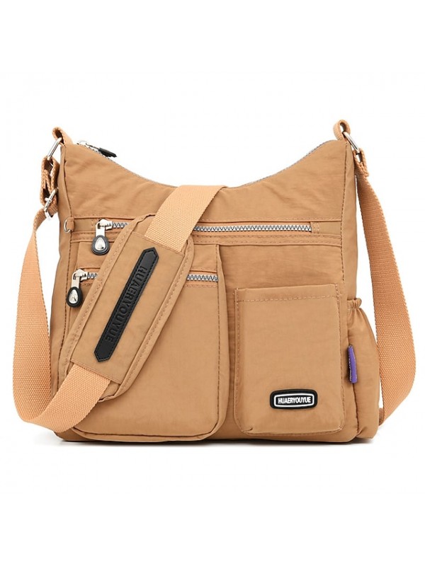 women waterproof large capacity multi-layer crossbody bag rose red grape purple fashion meter sea blue #8485184