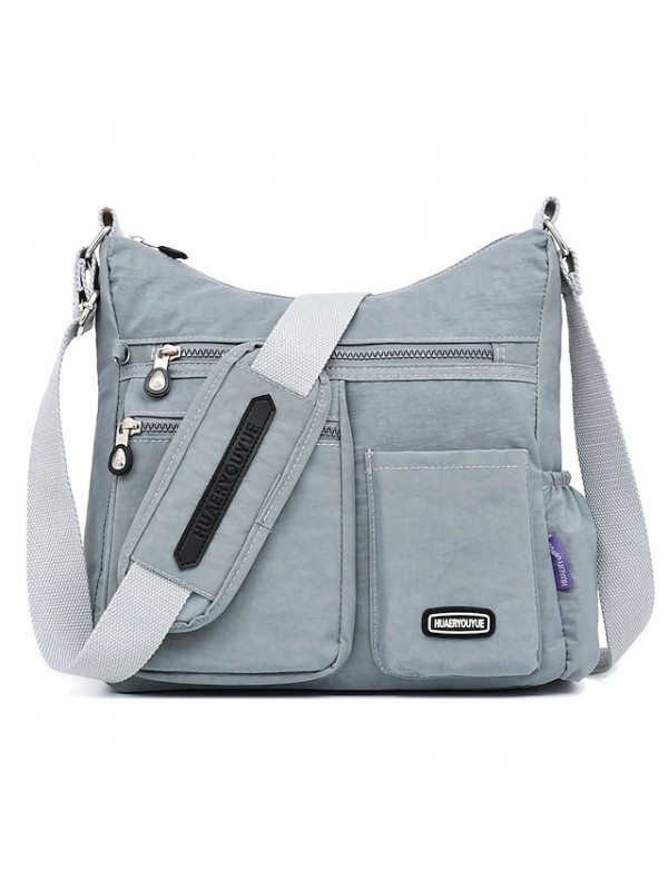 women waterproof large capacity multi-layer crossbody bag rose red grape purple fashion meter sea blue #8485184