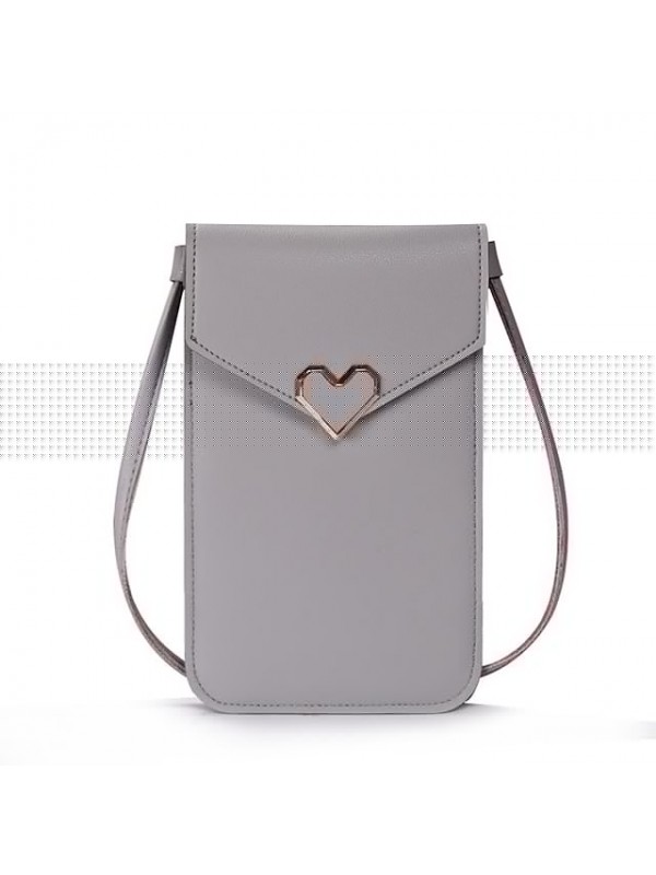 touch screen phone pu leather for women bag,mini crossbody mobile phone shoulder bag,lightweight buckle anti thefttouch adjustable long strap convenient crossbody #8398546