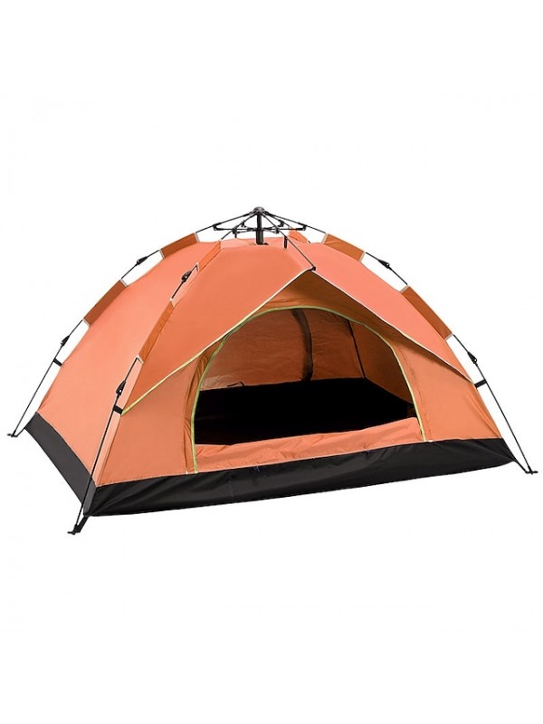 outdoor camping tent 2-4 people fully automatic tent spring type quick-opening rainproof sunscreen camping tent manufacturer #9004962