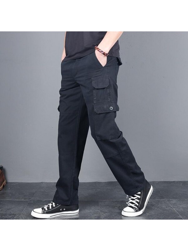 Hiking Cargo Pants Hiking Pants Trousers Military Summer Outdoor Ripstop Breathable Quick Dry Lightweight Pants / Trousers Bottoms ArmyGreen Black Grey khaki Camping / Hiking / Caving M L XL 2XL 3XL #9036956