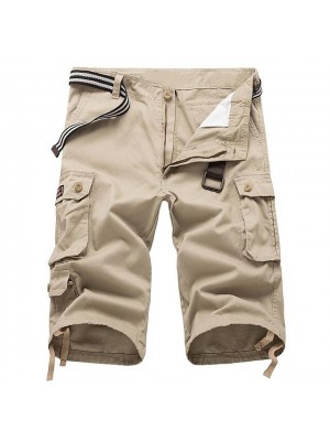 Men's Hiking Shorts Summer Outdoor Breathable Quick Dry Sweat wicking Scratch Resistant Capri Pants ArmyGreen Black Grey khaki Silver Camping / Hiking / Caving 29 30 31 32 33 #9036022