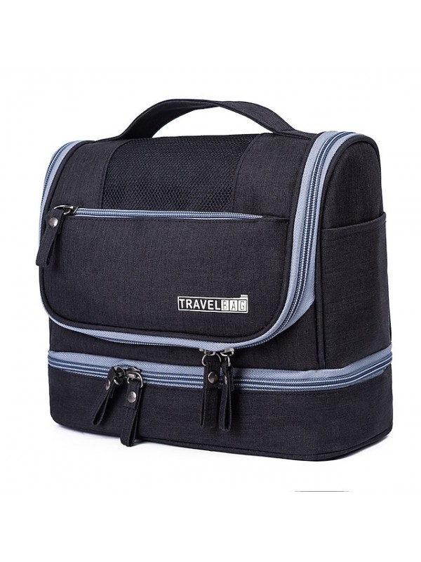 Waterproof Case Toiletry Bag Waterproof Portable Moistureproof Travel Storage Oxford Cloth Gift For Men and Women 25*21*13 cm #8862924
