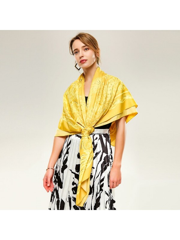 Sleeveless Ladies Polester / Cotton Blend Party / Party Evening Women's Wrap / Women's Scarves With Pattern / Print #9024832