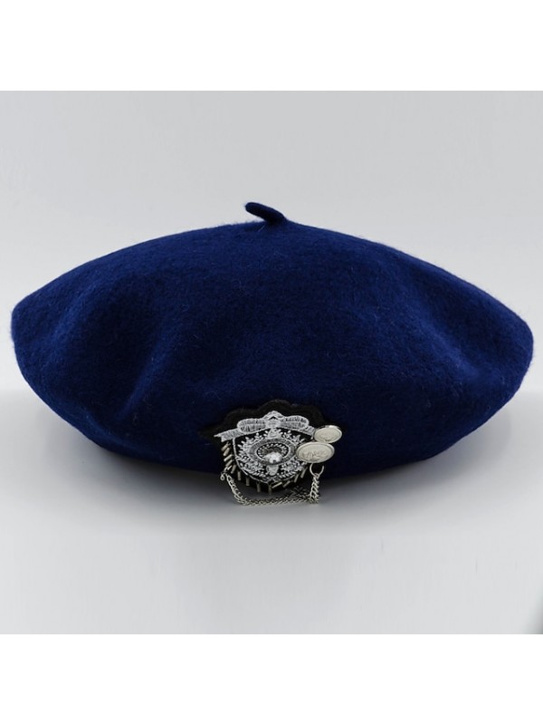 Women's Beret Hat Party Wedding Street Pure Color Wine Black Hat Red GreenFall Winter Newsboy Cap #8845369