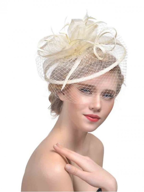 Women's Hair Clip Party Party Solid Color Headwear / Black / Yellow / Red / Blue / Purple #8774508