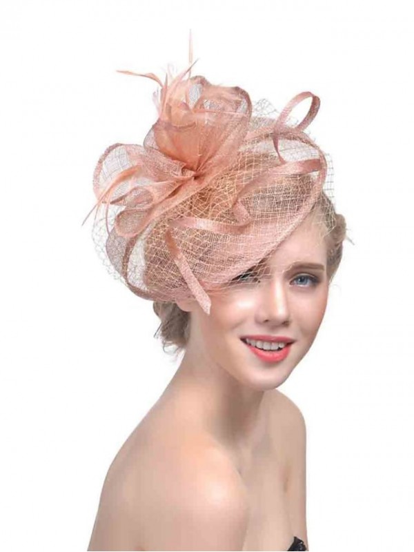 Women's Hair Clip Party Party Solid Color Headwear / Black / Yellow / Red / Blue / Purple #8774508