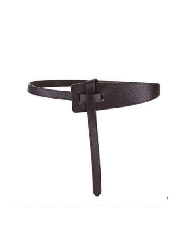 Women's Wide Belt Party Street Dailywear Daily Black White Belt Pure Color Red Brown Khaki Fall Winter #8538061